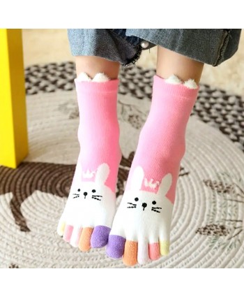 Детски чорапи с пръсти заек 598